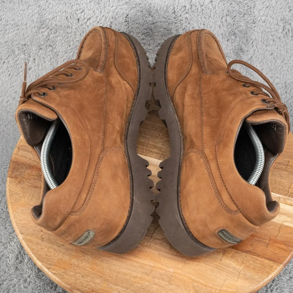 Rockport Waterproof Oxfords Shoes Men's Sz 12 XW Brown Leather Lace Up Gore-Tex